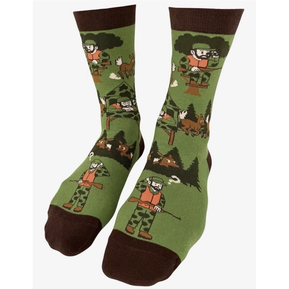 I'd Rather Be Chasing Tail Hunting Socks Novelty Funny One Size Fits Most New